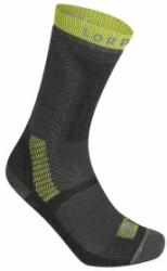 Lorpen HEAVY TREKKER ECO MEN Șosete CHARCOAL/LIME 47-50 EU