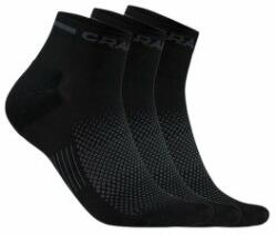 Craft Core Dry Mid 3p Sock Șosete Craft 999000 Black 37-39 EU