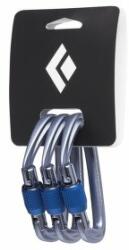 Black Diamond HOTFORGE SCREWGATE 3 PACK Carabină Gray