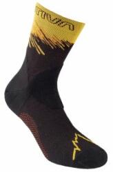 La Sportiva ULTRA RUNNING SOCKS Șosete Black/Yellow 47-48 EU