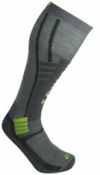 Lorpen T3 SKI SUPERLIGHT ECO Men Șosete pentru genunchi 2748 GREY/GREEN 47-50 EU