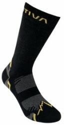 La Sportiva Hiking Socks Șosete Black/Yellow 38-40 EU