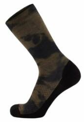 Mons Royale Atlas Merino Crew Sock Șosete Olive Tie Dye S