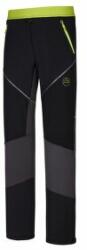 La Sportiva KYRIL PANT Men Pantaloni La Sportiva Black/Lime Punch L/LONG