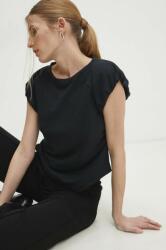Answear Lab t-shirt női, fekete - fekete S - answear - 8 385 Ft