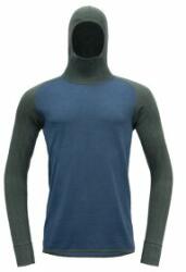 Devold Kvitegga Merino 230 Hoodie Men Tricou cu mânecă lungă Devold 427C WOODS/BLUE M