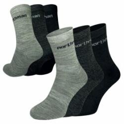 Northman Liner Merino 3-pack Șosete Mix 34-35 EU