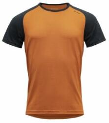 Devold Jakta Merino 200 T-Shirt Men Tricou cu mânecă scurtă Devold 130D FLAME/INK XL