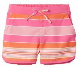 Columbia Sandy Shores Boardshort Girls Pantaloni scurți Columbia Wild Geranium Danby Stripe, Wld Grnm 657 XL