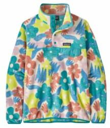 Patagonia Lightweight Synch Snap-T Pulover Women Hanorac Patagonia Channeling Spring: Natural S