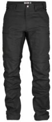 Fjällräven Abisko Lite Trekking Zip-Off Trousers Regular Pantaloni Fjällräven Dark Grey-Black 52