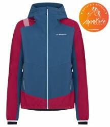 La Sportiva AEQUILIBRIUM SOFTSHELL JACKET Women Jachetă Opal/Red Plum M