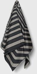 Lanvin selyem kendő szürke, mintás - szürke Univerzális méret