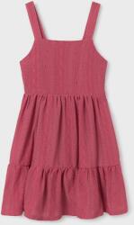 Mayoral gyerek ruha rózsaszín, mini, harang alakú - rózsaszín 140 - answear - 13 990 Ft