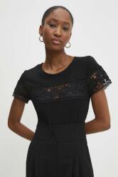 Answear Lab t-shirt női, fekete - fekete L/XL - answear - 9 990 Ft