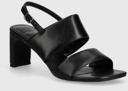 Vagabond Shoemakers bőr szandál LUISA fekete, 5712-001-20 - fekete Női 40