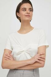 Sisley t-shirt női, bézs - bézs S - answear - 13 590 Ft