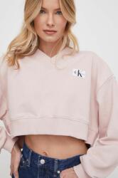 Calvin Klein felső rózsaszín, női, sima - rózsaszín XS