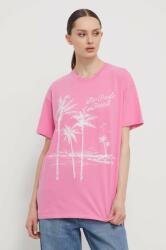 Hollister Co Hollister Co. pamut póló női, rózsaszín - rózsaszín XS - answear - 9 590 Ft