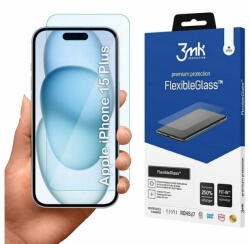  sarcia. eu Törésálló hibrid üveg Apple iPhone 15PLUS - 3mk FlexibleGlass