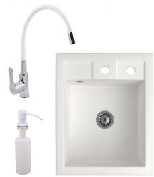 NERO Parma + Flexible + dispenser white