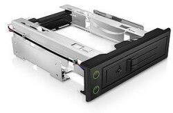 RaidSonic Carcasa mobila pentru HDD de 3.5'' Raidsonic IcyBox, SATA/SAS (Negru) (IB-166SSK-B)