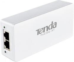 TENDA INJECTOR PoE Tenda 2 porturi Gigabit, compatibil IEEE 802.3af/at 30W maxim 100M, carcasa plastic, POE30G-AT (timbru verde 2 lei) (POE30G-AT)