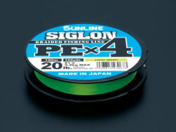 Sunline SIGLON PEx4 #0, 2PE 0, 076mm 150m Light green fonott zsinór - damil