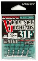 Decoy VJ-31F Violence 0, 9g #1/0 jig fej 5 db/csg (816899)