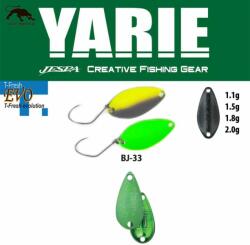 Yarie 710T T-Fresh Evo 1, 1gr BJ-33 Teppan Green kanál villantó (Y710T11BJ33)