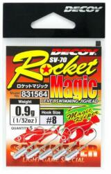 Decoy SV-70 Rocket Magic 3g #6 jig fej 4 db/csg (831687)