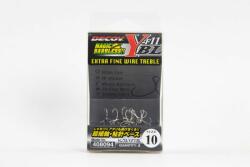 Decoy Decoy Y-F11BL Extra Fine Wire #10 Barbless hármas horog 8 db/csg (408094)
