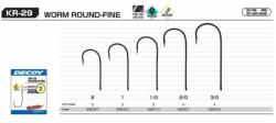 Decoy Worm KR29 Round Fine 1 egyágú horog 5 db/csg (998403)