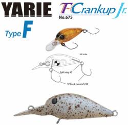 Yarie T-Crankup JR 675 Type F 2.8mm 1.8gr C22 Tana Color wobbler (Y67518C22)