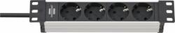 brennenstuhl Alu-Line 4 Plug 2 m (1390007004)