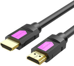 Lention Cablu HDMI Lention VC-HH20 4K de mare viteza la HDMI 2.0, 18 Gbps, PVC, 1 m (negru) (059934)