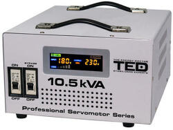 Ted Electric STABILIZATOR TENSIUNE SERVOMOTOR 10.5KVA Ted Electric TED (TED-SVC105)