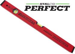 STALCO PERFECT Profi Vízmérték, 0, 5mm/m Pontosság-30 Év Libella Garancia! -Több Méret 200 cm (S-65200)