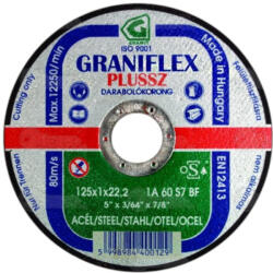 Install vágókorong vasra 115x2, 5 GRANIFLEX (VÁGÓ---000003)
