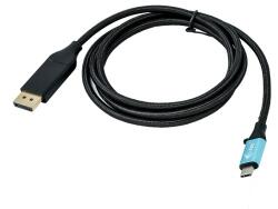 i-tec i-tec C31CBLDP60HZ2M video átalakító kábel 2 M USB C-típus DisplayPort Fekete (C31CBLDP60HZ2M)