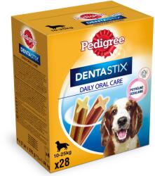 PEDIGREE DentaStix Dental Treats pentru câini cu vârsta de peste 4 luni și greutatea între 10 și 25 kg, 28 bucăți - 4x180g