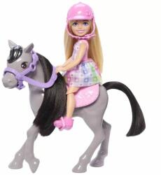 Mattel Barbie: Chelsea baba és pónija játékszett (HTK29) - jateknet