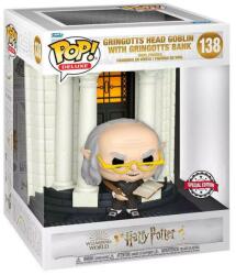 Funko POP! Deluxe: Harry Potter Diagon Alley - Gringott Bank with Head Goblin figura #138 (FU58126)