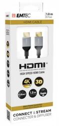 EMTEC HDMI kábel, 1, 8 m, EMTEC T700HD (EKT700HD) - papirdepo