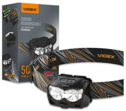 Videx LED akkumulátoros fejlámpa500lm 5000K H055D (VLF-H055D)