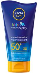Nivea Sun Kids Swim & Play SPF 50+ naptej, 150 ml
