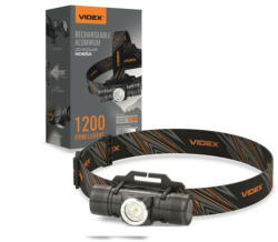 Videx LED akkumátoros fejlámpa 1200lm 5000K VLE-H065A (VLE-H065A)