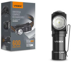 Videx LED akkumulátoros fejlámpa 600lm 5700K VLF-A055H (VLF-A055H)