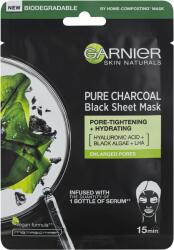 Garnier Skin Naturals Pure Charcoal Black Sheet Mask Black Algae 28 g