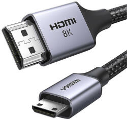 UGREEN Mini HDMI Cable 4K60Hz 2m 8k(black) HD163 15515